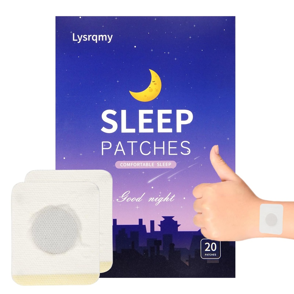 20 Pcs Sleep Patches for Adults,Easy to Use That Last All Night, Long-Lasting Night Comfort for Men and Women