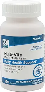 Quality Choice Mens Multi-Vite, Multivitamin Tabletleri Daily Health Support Formulated for Men Under 50 in 120 Kont Şişes