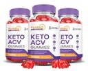 (3 Pack) Turbo Ripped Keto ACV Gummies Gelişmiş Formula 1000MG Turbo Ripped Keto Gummies Apple Cider Vinegar Formula B12 Vegan Non GMO 180 Gummys