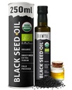RAWYA Black Seed Oil - USDA Organic Certified - Cold Pressed - 8.4 Fl oz - Extra Virgin - Turkish Black Cumin Seed - Premium Nigella Sativa με Thymoquinone - Kalonji - Μη-GMO, Χωρίς γλουτένη - Συμπλήρωμα διατροφής - Επιπλέον έντονη γεύση