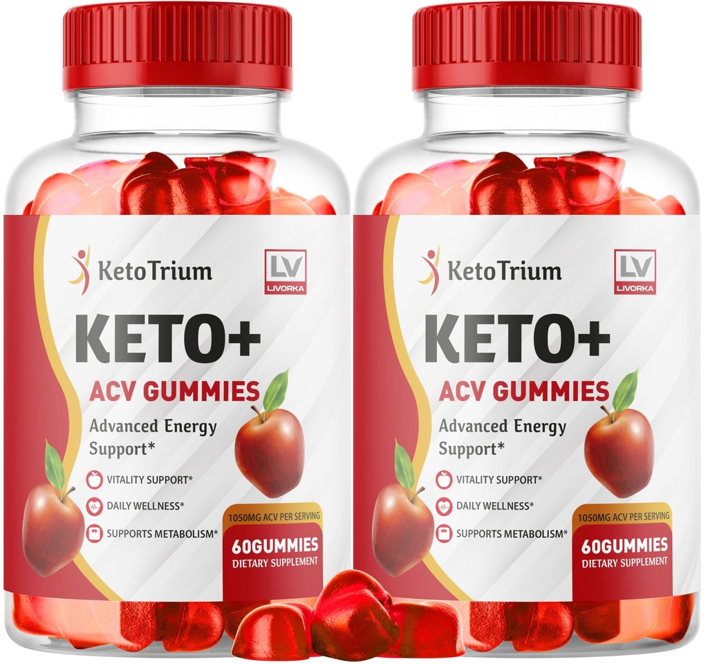 (2 Pack) Keto Trium Keto ACV Gummies Advanced Weight Loss Support, Keto Trium ACV Gummies, KetoTrium Keto Gummies 1050 MG, KetoTrium Keto ACV Gummies, KetoTrium Gummies, 120 Gummies for 2 Months