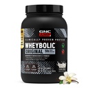 GNC AMP New Wheybolic- Clinically Studied Whey Protein Powder for Workouts & Active Lifestyles- High Leucine Content- Smooth Mixing Drink Mix for Fitness Shakes- Classic Vanilla - 28 Oz (13 Servings)