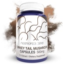 Türkiye Tail Mushroom Capsules | 500 mg | 180 Kont | Trametes