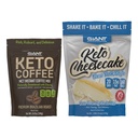 Giant Sports Keto Cheesecake and Keto Coffee