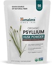 Himalaya Organik Psyllium Husk Toz, Günlük Diyetsel Fiber Tamam, Düzenlilik, Appetite Yönetimi, USDA sertifikalı Organik, Non-GMO, Yapay Renkler, Unflavored, 56-Teaspoon Supply, 12 Oz