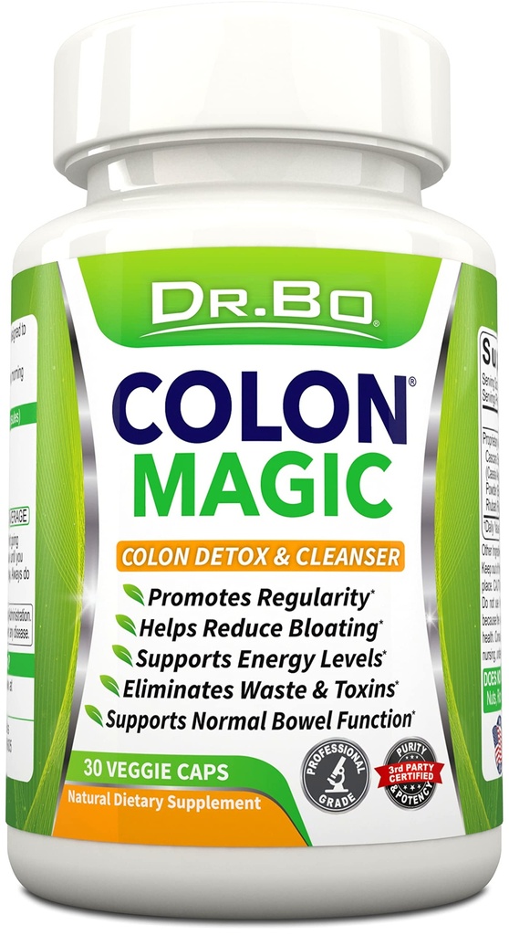 Kolon Cleanse Detox Formula - Doğal Bowel Temizser Pills for Intestinal Bloating & Fast Digestive Cleansing - Daily Constipation Relief Supplement Gut, Belly, Stomach - Women Men Herbal Kilo Flush