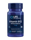 Life Extension Vitamin B12 Torchcobalamin, Nerve Health Supplement, Cognitive Support, Energy Vitamin, tilcobalamin B12, 5 mg, Quick-Dis çözme, Gluten-Free, Non-GMO, Vegetarian, 60 lozenges