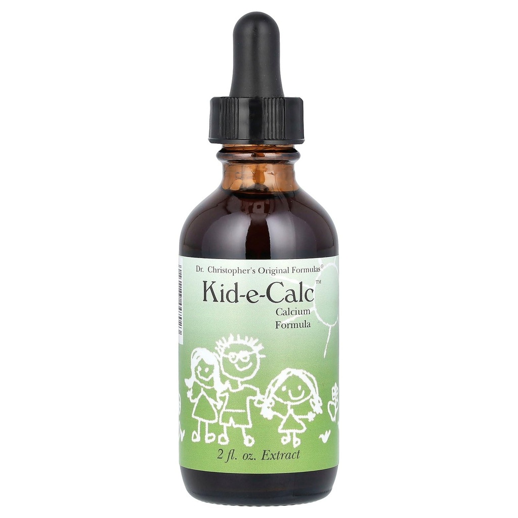 Kid-e-Calc Extract, 2 OZ by Dr. Christophers Formulas by Dr. Christopher's Formulas