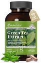 Green Tea Extract 450MG, High-Potency 50% EGCG (Standardized), 98% Polyphenols & 80% Catechins, Antioxidant & Metabolic Support, Naturally Low in Caffeine, Non-GMO, Made in USA, 90 Capsules
