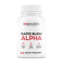 Rapid Burn Alpha - Fat Burner για τους άνδρες - Υποστηρίζει υγιή μονοπάτια που σχετίζονται με GLP-1 δραστηριότητα - Υποστηρίζει ορεκτικό έλεγχο, ενισχυτή ενέργειας, βοηθά στην αύξηση του μεταβολισμού & απώλεια λίπους - 60 κάψουλες Unisex