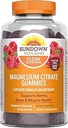 Sundown Magnezyum Citrate Gummies, Raspberry Flavored, 60 Kont