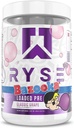 RYSE Loaded Pre Workout Toz - Bazooka Grape - Erkekler ve Kadınlar için 390 mg Caffeine, Beta Alanine ve Citrulline for Pump, Focus, and Energy - 30 Servisler