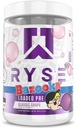 RYSE Loaded Pre Workout Toz - Bazooka Grape - Erkekler ve Kadınlar için 390 mg Caffeine, Beta Alanine ve Citrulline for Pump, Focus, and Energy - 30 Servisler