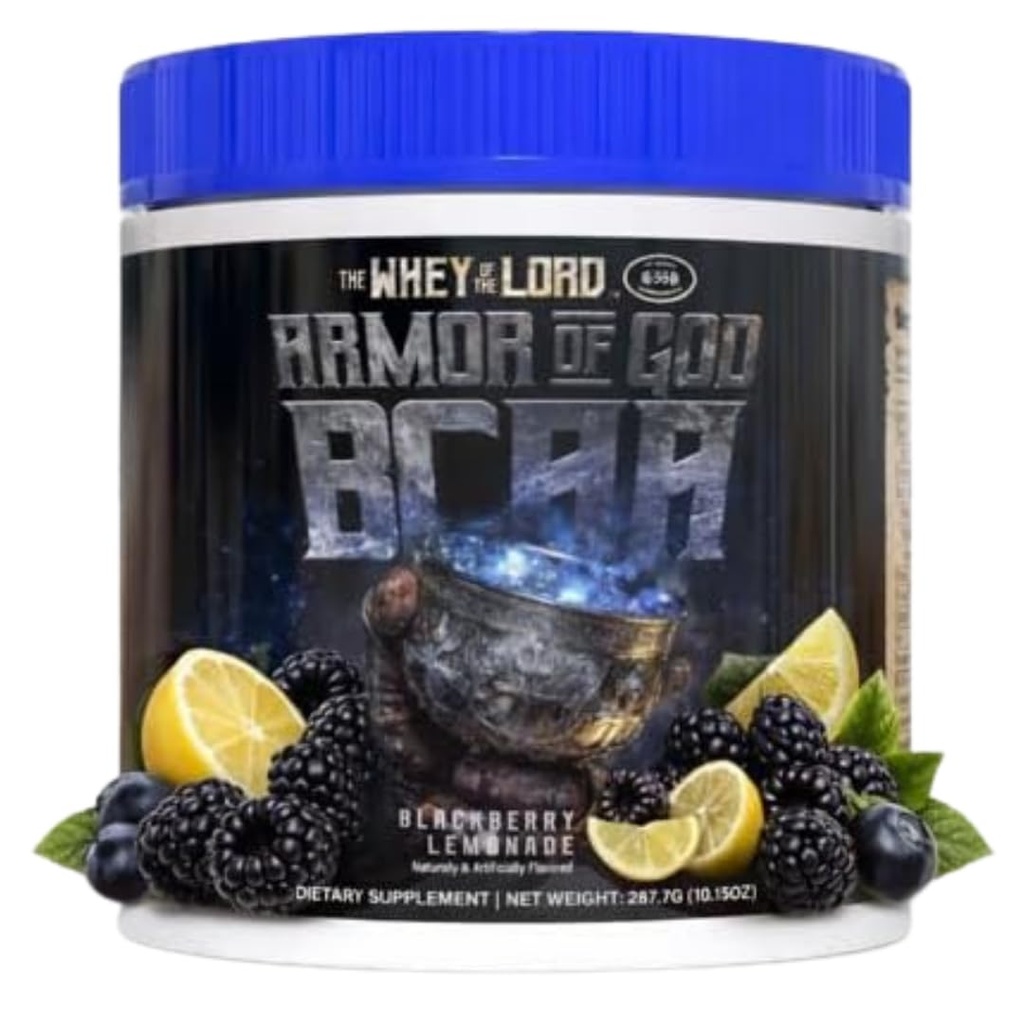God BCAAEnergy Supplement, Kas Onarım, Endurance, Hydration, Workout Support (BlackBerry Lemonade)