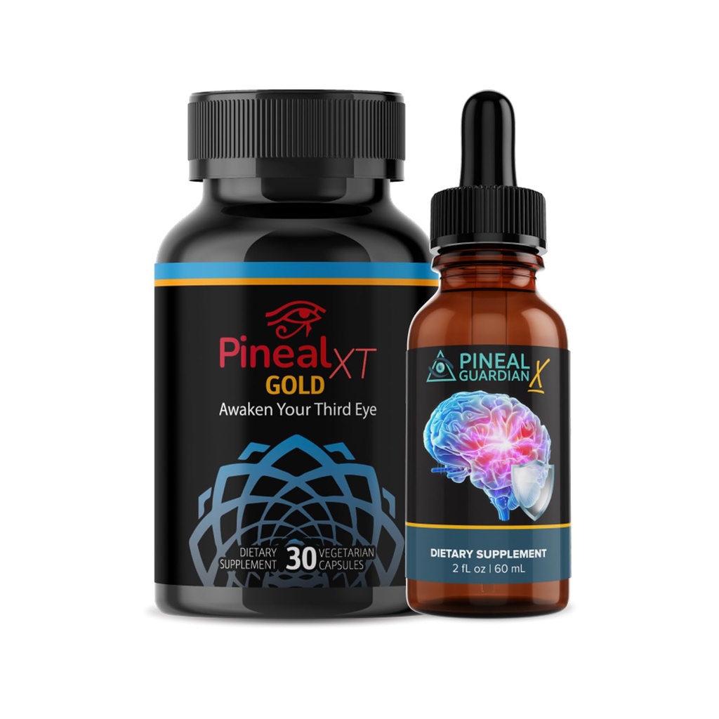 Pineal Gland Supplements - Decalcify & Activate Your Pineal Gland - Brain Supplements for Focus, Memory, and Third Eye Aktivation