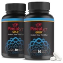 Pineal XT Gold - Pineal Gland Supplement - Third Eye Awakening - Focus and Memory Supplement for Brain - 7 Powerful Ingredients Decalcify, Detox, and Activate Your Pineal Gland, 2 Pack