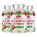 Zebra B6, B12, Folate & Beet Root, Keto ACV Gummy Supports Daily Wellness & Metabolism, Natural Apple Flavor, 180 Gummies (90 Day Supply)