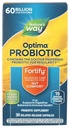 Nature's Way Fortify Optima Probiyotik for Yetişkinler, 60 milyar Live Cultures, 15 Strains, Gut Comfort*, Supports Digestive Balance and Immune Health*, Keep Reerated, 30 Capsules (Pazarlama May Vary)