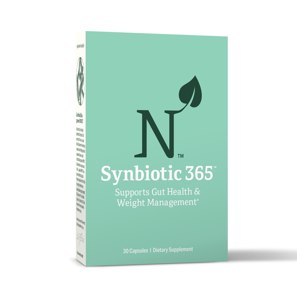 Synbiyotik 365 Triple Action Prebiyotiks and Probiyotiks for Women & Men | Supplement with B Vitamins, Biotin & Niacin | Gluten Free, Non-GMO & Vegan | 20 Milyar CFU | 30 Hizmet