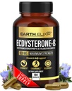 Dünya Elixir Ecdysterone Supplements 900 mg (180Capsules) - ABD'de yapılan - Erkekler için Kas Building Supplements /% 95 Beta Ecdysterone w/Hydroxypropyl-LR-Cyclodextrin için