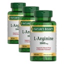 Nature's Bounty L-Arginine 1000 mg for Supporting Blood Flow and Vascular Function – Non-GMO, Gluten Free, 50 Tabletler (Paketi 3)