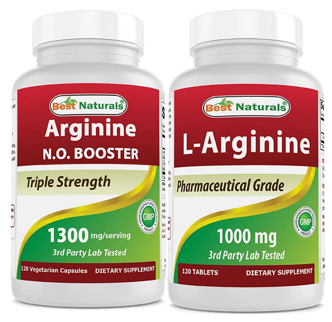 En İyi Doğallar L-Arginine NO Branson 1300 mg & L-Arginine 1000 mg