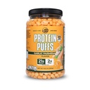 Twin Peaks protein Puffs - (Garlic Parmesan), Keto Friendly, Low Carb Snack (300g, 21g Protein, 2g Net Carbs, Yüksek Protein, Sağlıklı Crunchy Snack)