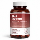 DAO Enzyme Supplement for Histamine Support, Post-Meal Digestive Comfort, Günde Clarity & Genel Wellness, Destekler Fermented & Aged Foods, 60 Capsules