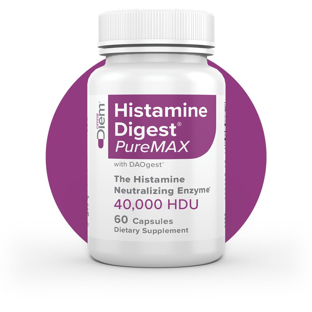 Omne Diem Histamine Digest PureMAX ile DAO 60 Capsules 2 Pack