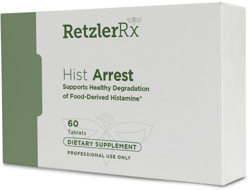 HormoneSynergy RetzlerRx® DAO Enzyme Supplement to Supports Healthy Degradation of Food-Derived Histamine - Diamine Oxidase for Digestive Health 20,000 HDU Per Serving (60 Tablets)