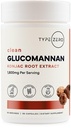 Tip Zero Clean Glucomannan Konjac Root Extract (90 Capsules)(800 MG Per Servis) - 30 Hizmet, Non-GMO, Gluten Free