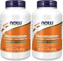 Şimdi Gıdalar Tamamlar,Glucomannan (Amorphophallus konjac) Pure Toz,Depres Regularity*,Sağlıklı Kilo Yönetimi*,8 Ounce,(Pack of 2)