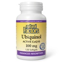 Doğal Faktörler Ubiquinol 100 mg - Kalp Sağlığı ve Doğal Vitality - Antioksi Support Supplement with Superior Abors - Enerji Desteği Flaxseed Oil - 120 Yumuşakgels (120 Hizmet)