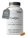 NOOT CoQ10 200 mg - Yüksek Abhidrasyon-Coenzyme-Q10, Kalp ve Bilişsel Sağlık ve Immune Desteği, Enerji Üretimi, Ubione, Vegan, Coq 10 Supplement, Nootropic, 60 Capsules