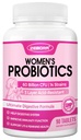 ZEBORA Probiyotiks for Women Digestive Health, Prebiyotiks and Probiyotiks with 60 Milyar for Immune Support and Gut Health, Gluten & Soy Free, 90 Tabletler