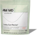 Amy Myers MD Leaky Gut Revive - Gluten-free & Non-Dairy - Βοτανική Μείξη για Υγιή Στήριξη Ορού - GI Υγεία Υποστήριξη με Προβιοτική Ίνες - Λεμονάδα Φράουλα, 7.09 oz (30 εξυπηρετούν)