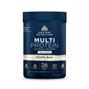 Ancient Nutrition Multi Protein Animal Based Powder + Creatine, 26g Protein, Grass Fed Whey, Broth οστών, Collagen Peptides, 5g Creatine Monohydrate, Colostrum & Probiotics, Vanilla Bean, 15 Servings