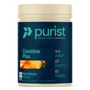 PURIST Tinapure Kretine Plus Monohidrat | Workout Toz Tamam | Kadın Erkek Kas Güçlü Enerji Kurtarma | Temiz Beslenme | NSF Sertifikalı | Contains Sugar Free Stevia (Peach Mango)