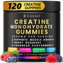 KUKALY Kretine Monohidratlar Men & Women, 9000 TinaMGtine Gummies Sugar Free - karma Flavored with L-Taurine, BCAA 2:1, B12 B6 for Boost Strength, Focus & Endurance, Vegan, Non-GMO, 120parine Gummies Sugar Free - karma Flavored with L-Taurine, BCAA 2:1, B12 B6 for Boost Strength, Focus & Endurance, Vegan, Non-GMO