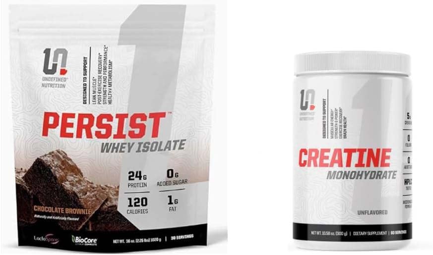 Tanımlanmamış Beslenme Persist Brownie + Kretine Monohidrat Brian Shaw