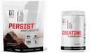 Απροσδιόριστη διατροφή Persist Brownie + Creatine Monohydrate από τον Brian Shaw