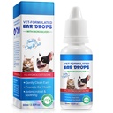Köpek ve Kediler için enfeksiyon tedavisi damlaları,% 1 Hydrocortisone Soothing Dog Yeast Enfeksiyonu ile, Köpek ve Kediler için Kasırık Enfeksiyonları - 2 fl ozz