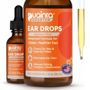 PUAINTA Dog Ear Clean, Natural Dog Ear Drops ve Enfeksiyon Tedavisi, Kuantum Gümüş Köpek Ear Temizlik Çözümleri, Irritation & Wax Build-Up,1oz