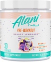Alani Nu Pre προπόνηση σε σκόνη GLAXAY Λεμονάδα, Amino Energy Boost, συμπλήρωμα αντοχής, χωρίς ζάχαρη, 200mg καφεΐνη, L-Θεανίνη, Beta-Alanine, L-Citrulline, 30 εξυπηρετούν