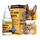 Kulak Enfeksiyonu Tedavisi, Kulak Mitleri Tedavisi, Köpek Yeast Soothing Cleansing, Ear Wax Removal, Itchy Ear Relief for Dogs and Cats | 20 ml 0.67 FL OZ