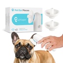 Whisper Pet Ear Pieces Ear Kurutucu | Take Water, Dog Ear Enfeksiyon Tedavisi, Köpek Kulakları Temiz, Dog Ear Wipes | Dog Yeast Enfeksiyon Tedavisi | Köpekler için Zymox Ear Çözüm |