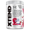 Xtend Original BCAA Σκόνη Airheads Candy Flavor, 7g BCAA και 2.5g L-Glutamine, Ζάχαρη δωρεάν μετά την προπόνηση μυϊκή αποκατάσταση ποτό με Αμινοξέα για άνδρες και γυναίκες, 30 εξυπηρετούν