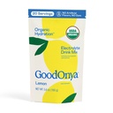 GOODONYA Organik Hydration Electrolyte Drink Mix, Sertifikalı Organik Hydration Toz, Non-GMO, Biochecked Glyphosate Free, Low Sugar, Lemonade Flavor, No Yapay Flavors, 20 Hizmetler