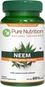 Saf Beslenme Neem Capsules 700 mg. (Equivalent to 2600 mg Neem Leaf Toz ve Bark Toz) GMO | Bir Kez | 60 Gün Supply.